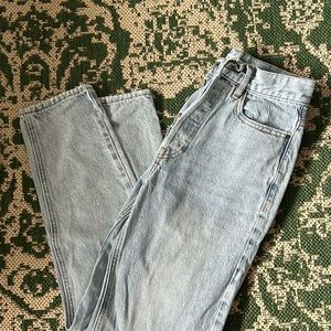 PacSun ultra high rise slim light washed jeans